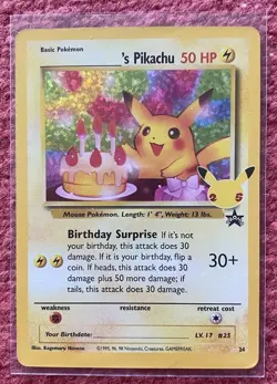 Charizard VMAX, Pikachu Birthday, Rayquaza VMAX Pokemon Cards Lot Of 3 - Image 2