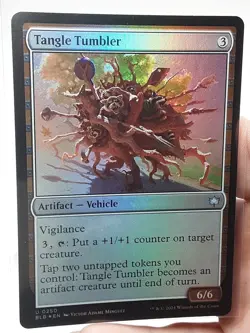 MTG - Bloomburrow - Tangle Tumbler - Foil - #0250 - Playset x4 - Near Mint - Image 1
