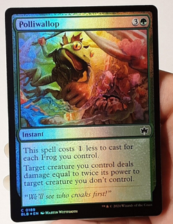 MTG - Bloomburrow - Polliwallop - Foil - #0189 - Near Mint - Image 1