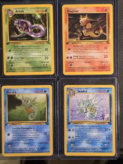 Lotto Pokemon Fossil 1st Edition 1999 - Image 1
