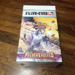 Pokemon TCG Paldea Evolved Build & Battle Display Box - Image 1