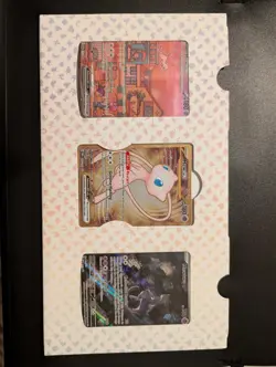 Pokemon TCG 151 UPC Promo Set Mew 053 Mewtwo 052 Metal Mew 205 Sealed - Image 1