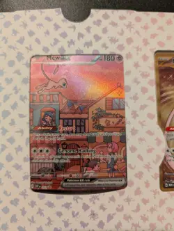 Pokemon TCG 151 UPC Promo Set Mew 053 Mewtwo 052 Metal Mew 205 Sealed - Image 3