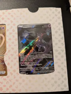 Pokemon TCG 151 UPC Promo Set Mew 053 Mewtwo 052 Metal Mew 205 Sealed - Image 5