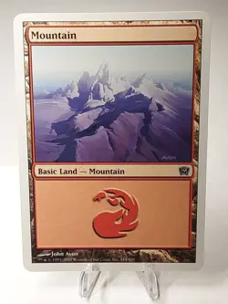 MTG - 9th Edition - Mountain - #344 - Near Mint - Image 1
