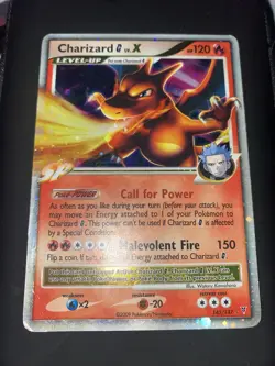 Pokemon Charizard G Lv.X Supreme Victors Ultra Rare Holo 143/147 English 2009 - Image 1