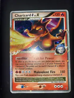 Pokemon Charizard G Lv.X Supreme Victors Ultra Rare Holo 143/147 English 2009 - Image 2