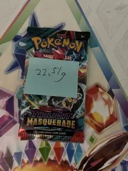 (VERY HEAVY) 22.51g Pokemon TCG Twilight Masquerade Booster Pack (SEALED)✅ - Image 2