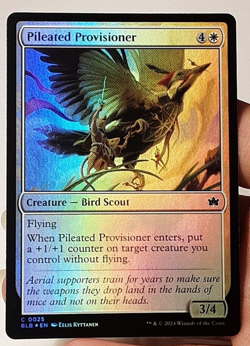 MTG - Bloomburrow - Pileated Provisioner - Foil - #0025 - Near Mint - Image 1