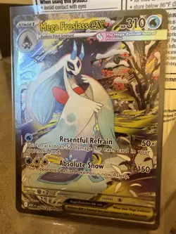 Pokemon Mega Froslass EX SIR 275/217 Ascended Heroes ENG NM - Image 1