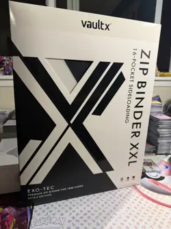 Vault X SV10.5 XXL Binder 16 Pocket Pokemon Black Bolt & White Flare - Image 1
