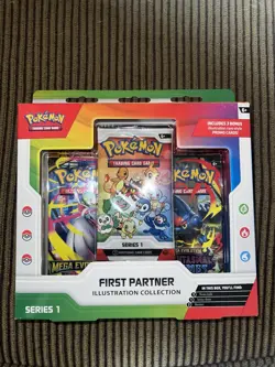 4 boxes Pokemon TCG First Partner Illustration Collection 2 Boosters 3 Promos - Image 3