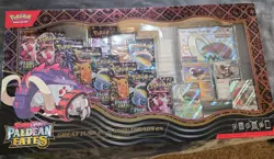 Pokemon TCG PALDEAN FATES Great Tusk Iron Treads Ex Premium Collection ✅ NEW - Image 1