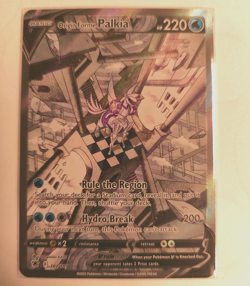 2022 Pokemon SWSH Astral Radiance Origin Forme Palkia V Ultra Rare #167/189 - Image 1