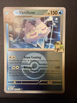 N's Vanilluxe (Poke Ball) Uncommon ME: Ascended Heroes 051/217 NM/M Pokemon Holo - Image 1