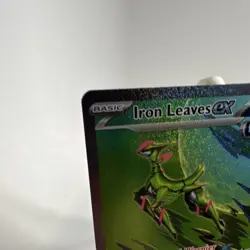 Pokemon TCG Temporal Forces: Iron Leaves ex 203/162 Special Illustration Rare - Image 4