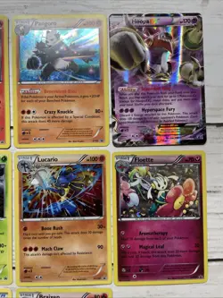 Pokemon XY Promo Lot x10 *MP-NM Torchic Hoopa Beheeyem Lucario Braixen - Image 3