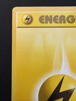 1st Edition Lightning Energy 100/102 - Base Set (Shadowless) - Pokemon TCG - LP - Image 5
