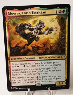 MTG - Bloomburrow - Muerra, Trash Tactician - #0227 - Playset x4 - Near Mint - Image 1