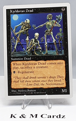 MTG - 5th Edition - Kjeldoran Dead - Common - Lightly Played - Image 1