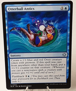 MTG - Bloomburrow - Otterball Antics - #0063 - Near Mint - Image 1