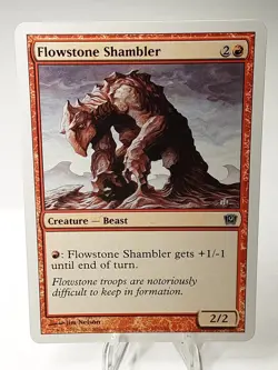 MTG - 9th Edition - Flowstone Shambler - #185 - Lightly Played - Image 1