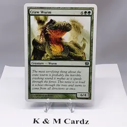 MTG - 9th Edition - Craw Wurm - #233 - Lightly Played - Image 1