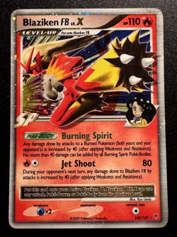 Blaziken FB LV.X 142/147 Platinum Supreme Victors Pokemon Card Holo Foil Rare MP - Image 1