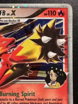 Blaziken FB LV.X 142/147 Platinum Supreme Victors Pokemon Card Holo Foil Rare MP - Image 4