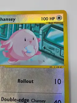 Pokemon: Aquapolis - Chansey 69/147 - (Reverse Holo) Damaged - Image 3