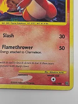 Pokemon: Stormfront - Charmeleon 102/100 - HP - Image 5