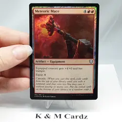 Meteoric Mace - Foil - #192 - Commander Legends - MTG - Image 1