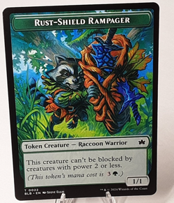 MTG - Bloomburrow - Rust-Shield Rampager - #0022 - Near Mint - Image 1