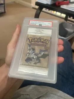 VTG 1999 WOTC Pokemon 1st Edition Fossil Foil Aerodactyl Art PSA 9 Long Crimp - Image 3