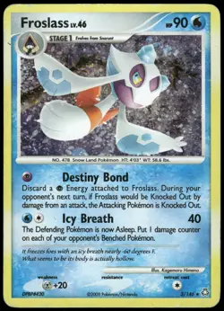 Pokemon Froslass Holo Rare Legends Awakened 3/146 HP Holo - Image 1