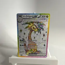Pokemon Alolan Exeggutor ex 225/191 Sv08 Ultra Rare Full Art Holo - Image 2