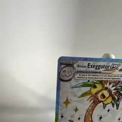 Pokemon Alolan Exeggutor ex 225/191 Sv08 Ultra Rare Full Art Holo - Image 3