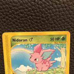 Pokemon TCG Nidoran M 96/147 Common Aquapolis Non Holo LP - Image 2