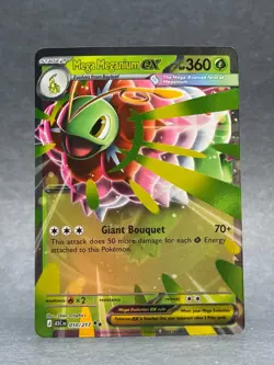 Pokemon - 010/217 Mega Meganium ex ME Ascended Heroes Double Rare Holo NM TCG - Image 1