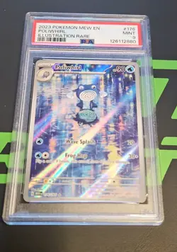 Pokemon - Poliwhirl 176/165 Sv: Scarlet & Violet 151 Holo - MINT PSA 9 - Image 1