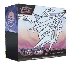 PRE ORDER Chaos Rising Pokemon Center ETB: Mega Evolutions. Pre Sale Box - Image 1