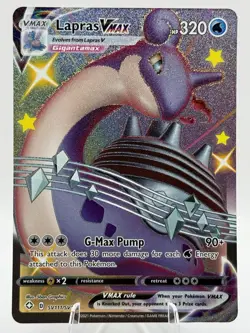 Lapras VMAX SV111/SV122 Shining Fates Shiny Vault Holo Rare Pokemon TCG - NM - Image 1