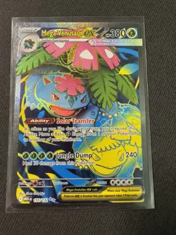 Pokemon TCG Mega Venusaur EX 155/132 - Mega Evolution Ultra Rare - Near Mint - Image 1