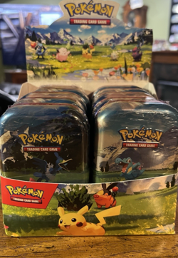 Pokemon TCG Ascended Heroes MINI TIN DISPLAY BOX 10x Tins - Image 2