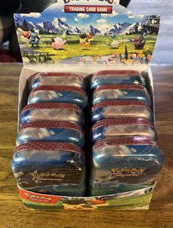 Pokemon TCG Ascended Heroes MINI TIN DISPLAY BOX 10x Tins - Image 3