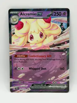Alcremie ex 075/159 Journey Together Double Rare Holo NM Pokemon TCG - Image 1