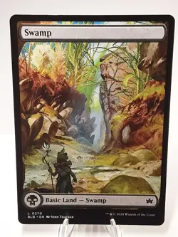 MTG - Bloomburrow - Swamp - 0270 - Full Art - #0270 - Near Mint - Image 1
