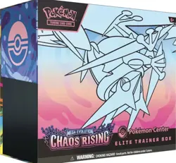 PRESALE Chaos Rising Pokemon Center ETB Elite Trainer Box - Image 1