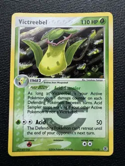 Pokemon Victreebel 17/112 Reverse Holo Fire Red & Leaf Green 2004 NM - Image 1