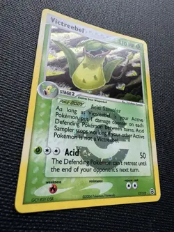Pokemon Victreebel 17/112 Reverse Holo Fire Red & Leaf Green 2004 NM - Image 2